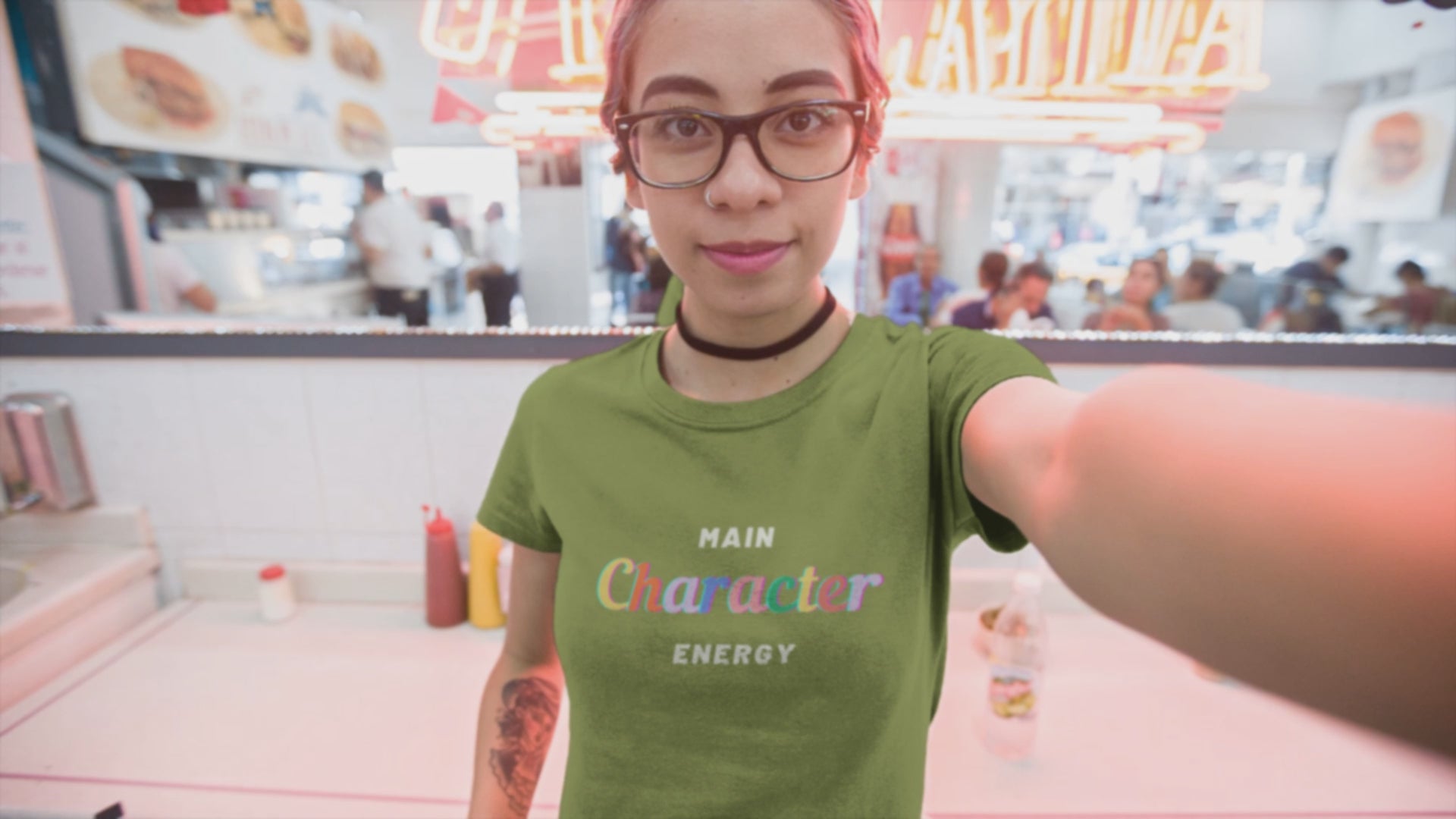 Main Character Energy  Short Sleeve Tee